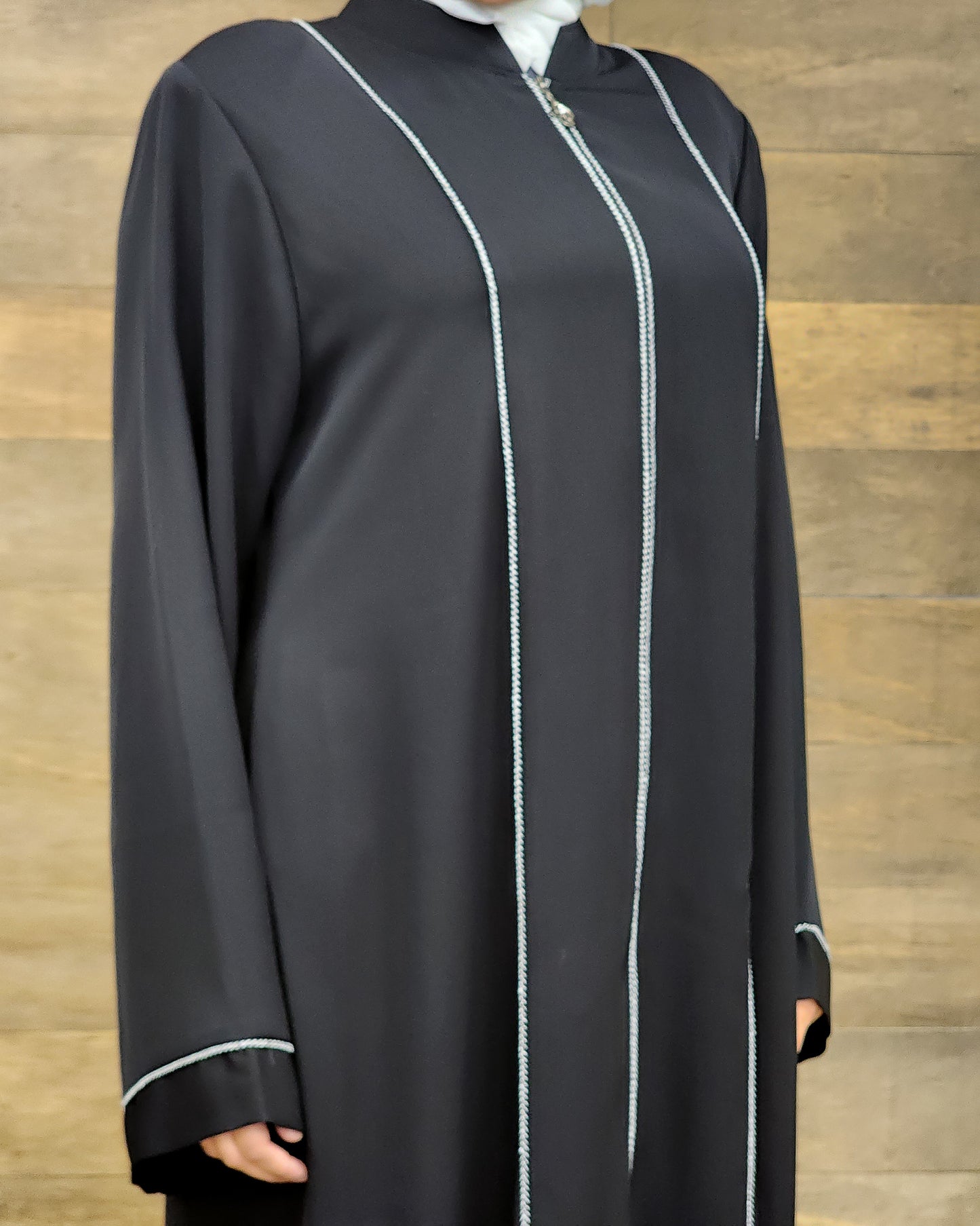 Abaya with Keffiyeh Palestinian Map Design