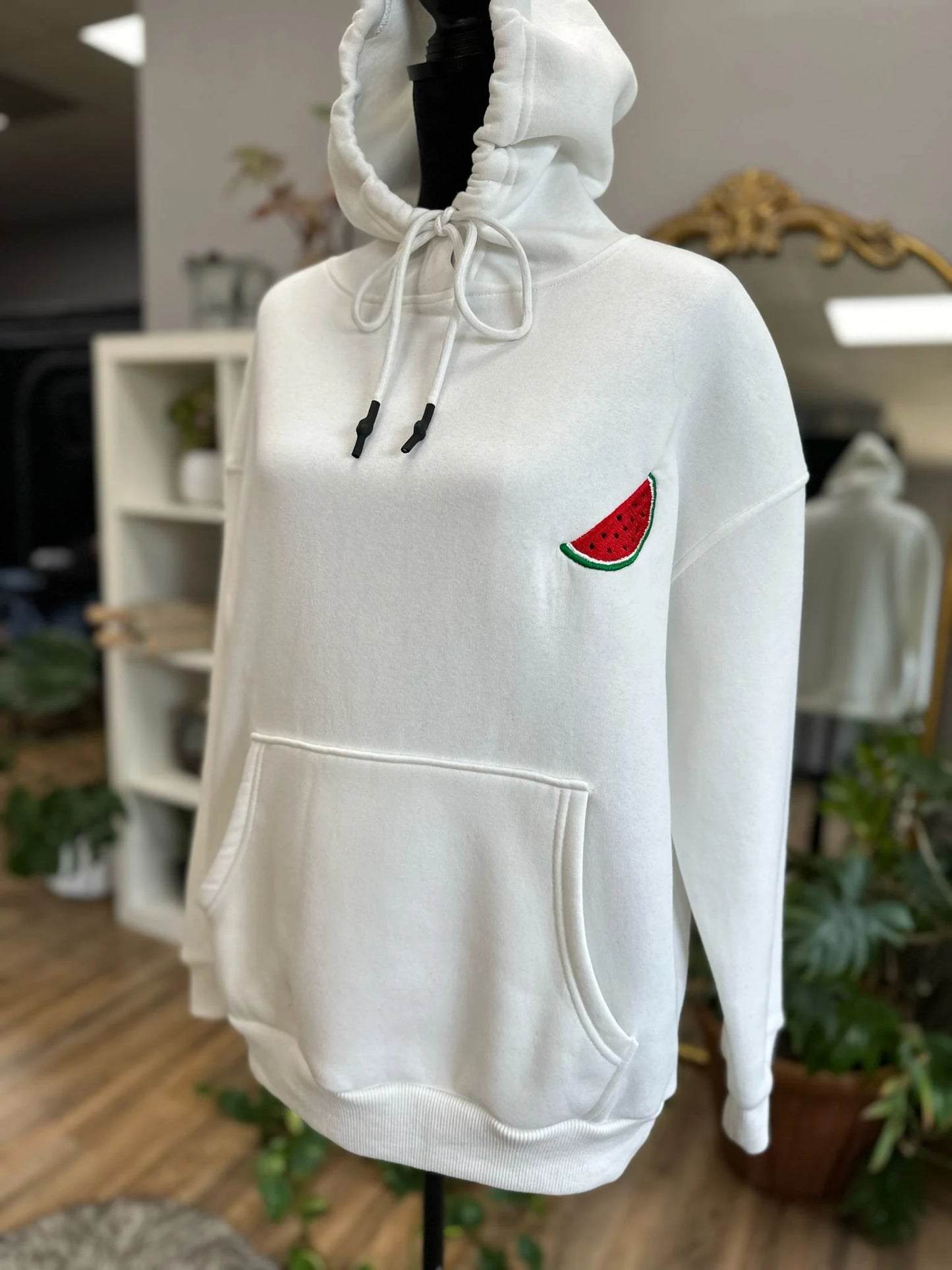 Palestine Hoodie with Watermelon Design